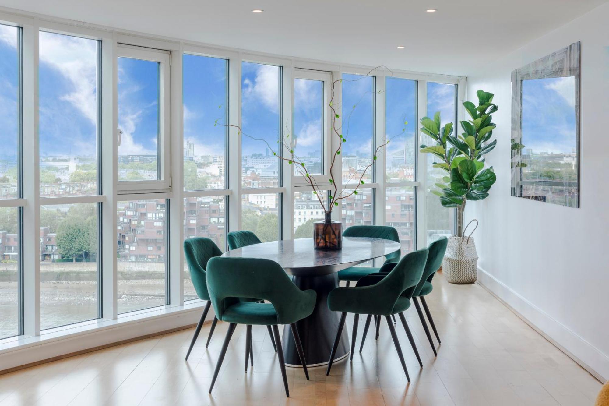 Best Thames View In Town! Large Luxxe Nomad Design Family Home London Eksteriør billede