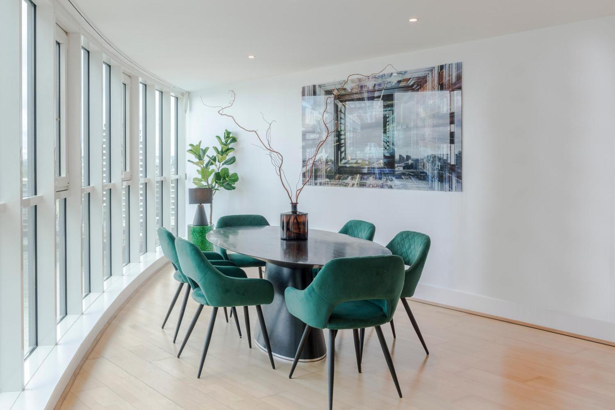 Best Thames View In Town! Large Luxxe Nomad Design Family Home London Værelse billede