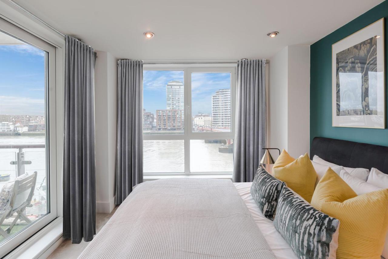 Best Thames View In Town! Large Luxxe Nomad Design Family Home London Eksteriør billede